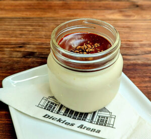 Espresso Panna Cotta from Dickies Arena
