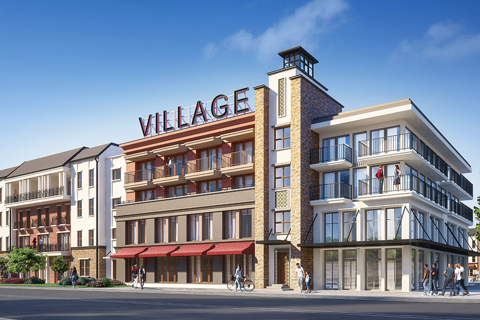 Development of Jefferson Ridglea Village.