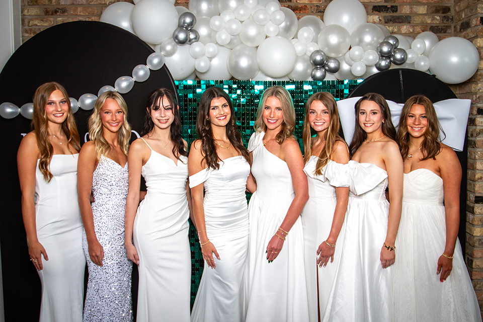 National Charity League Trophy Club seniors 2025