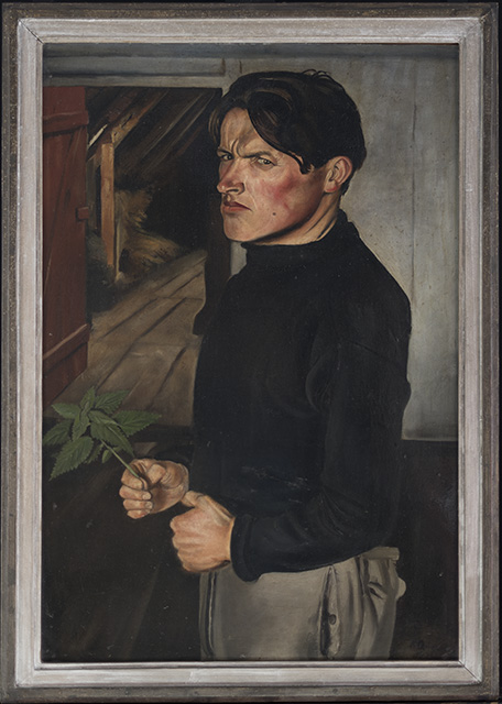 Self Portrait with Stinging Nettle