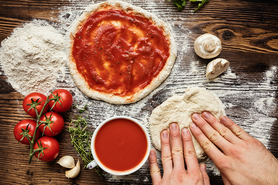 Pizza ingredients