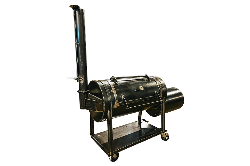 The Texas Smoke King offset smoker
