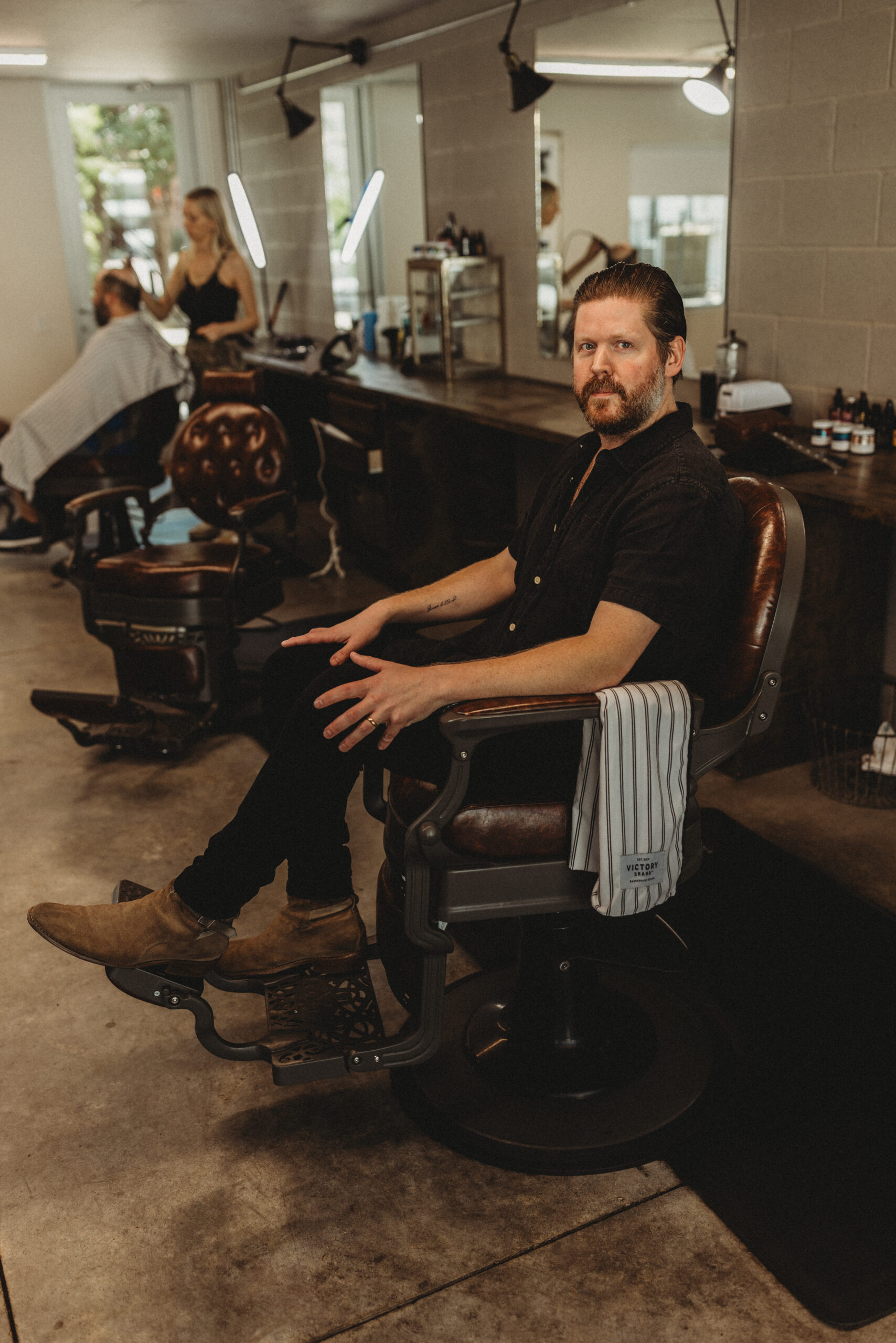 Cody Elrod, owner of Standard Barber