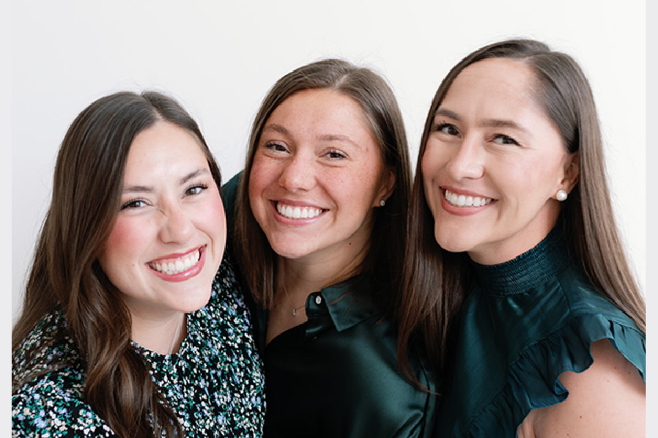 Andrea, Alyssa and Alexia Heist