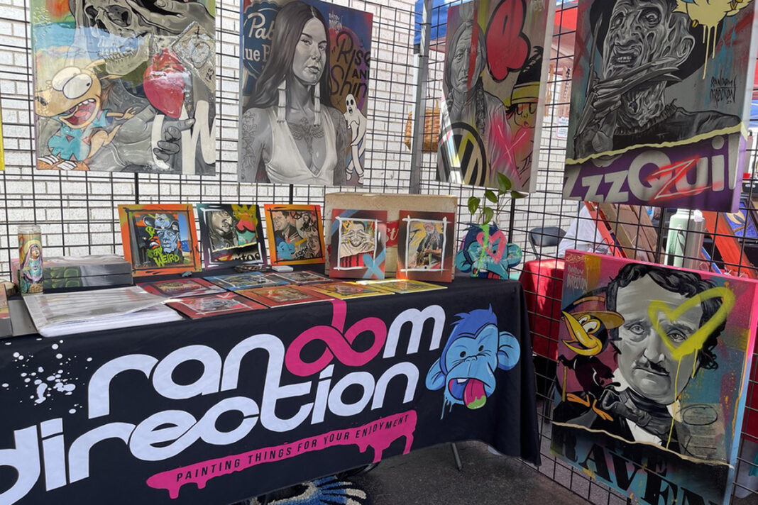 Rabbit Hole Roundup booth