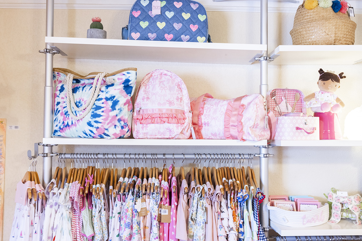 Zoe + Jack clothing and bags