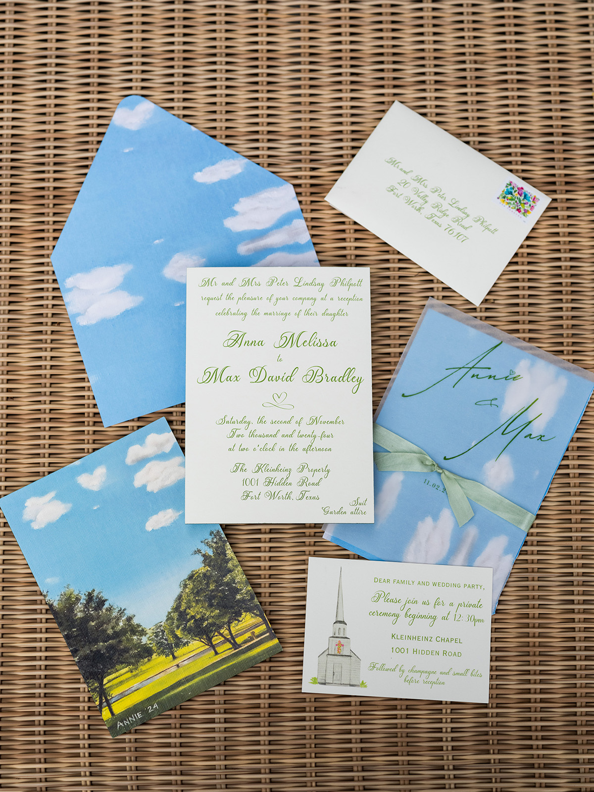 Max and Annie's stationery