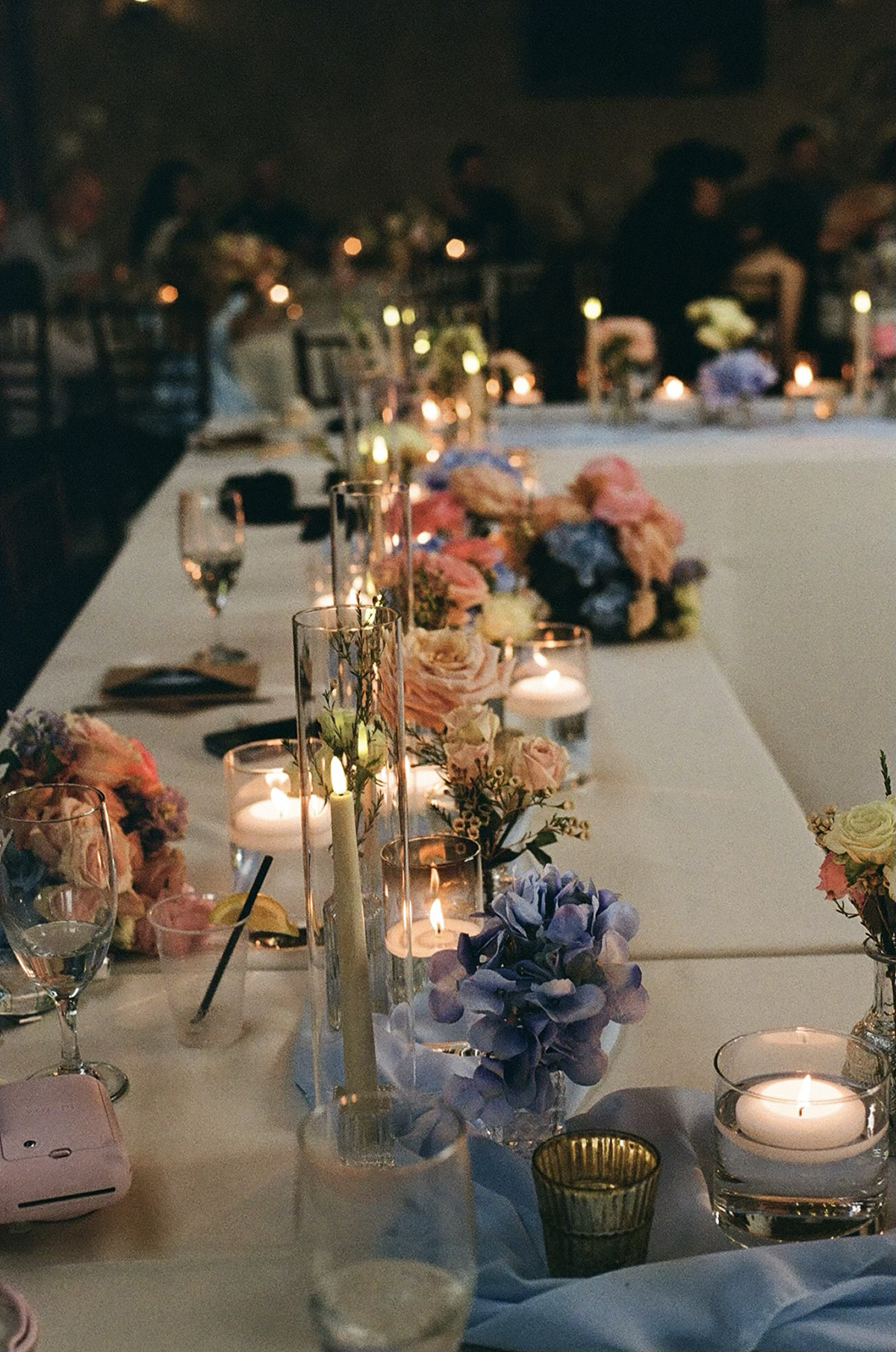 Hannah and Tanner's reception tables