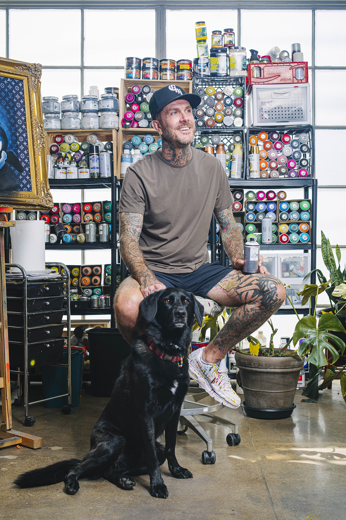 Rudy Hetzer with Bugsy