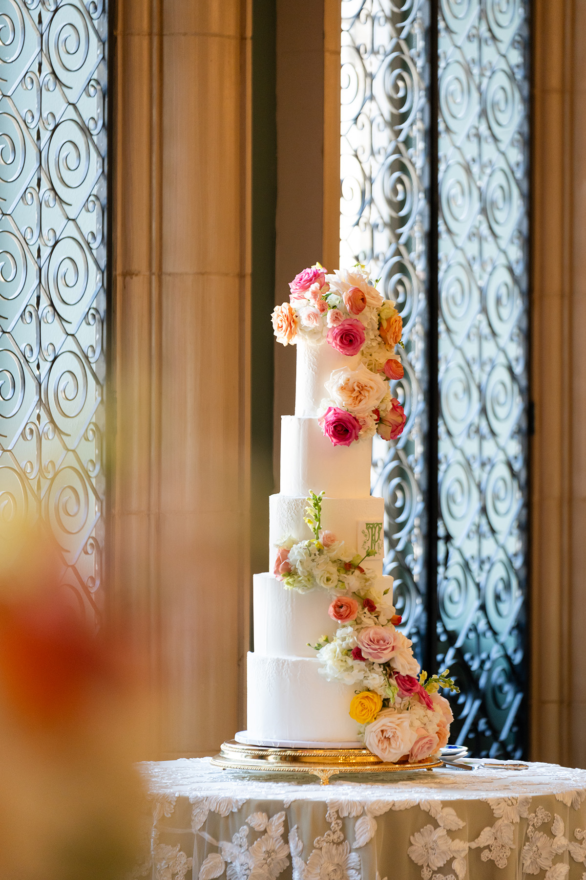 Tricia and Peter's cake