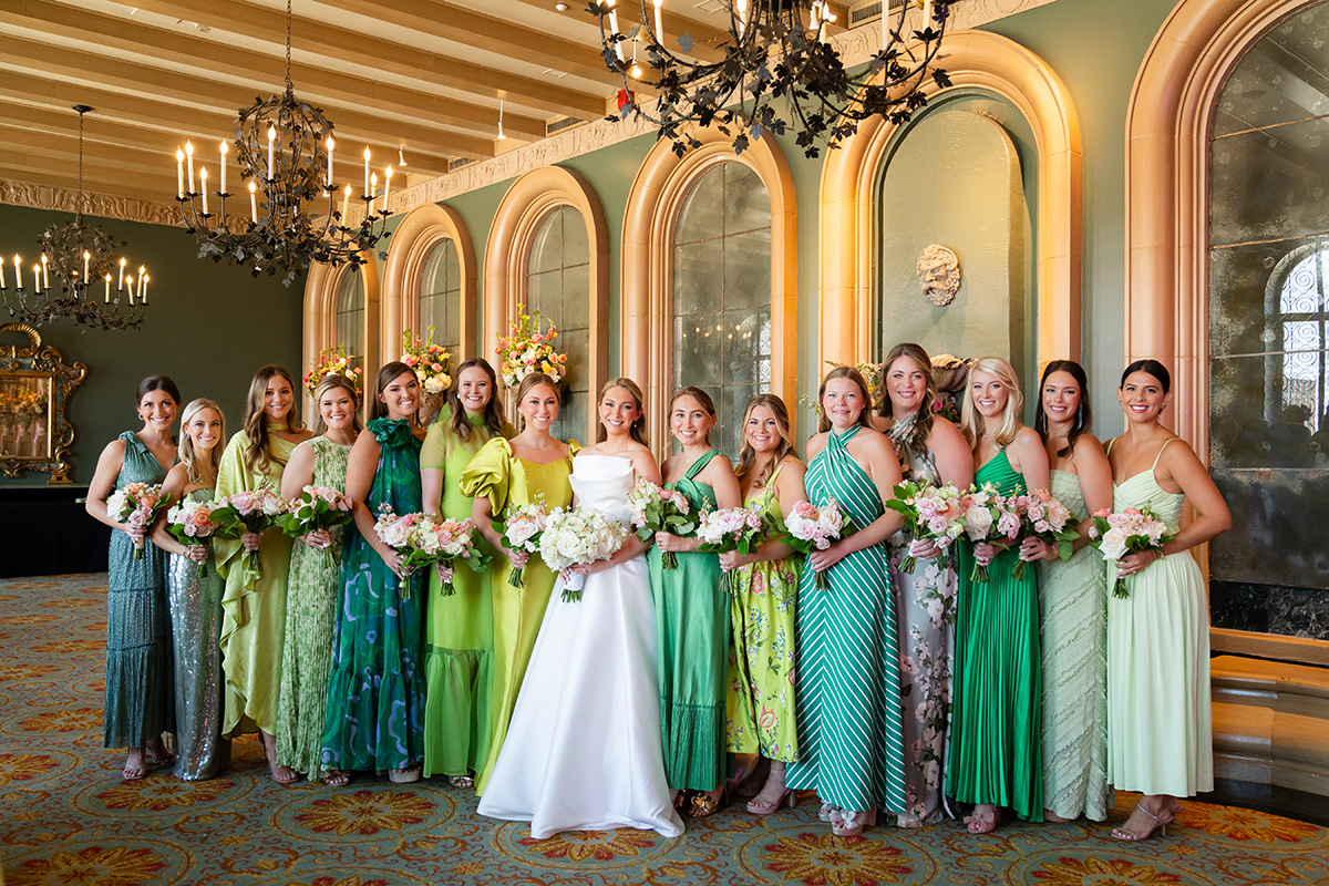 Tricia's bridal party