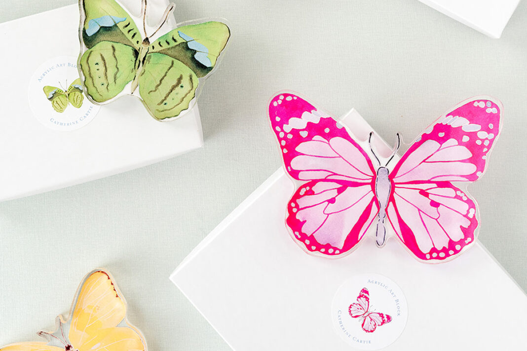 Catherine Cartie | Acrylic Butterflies