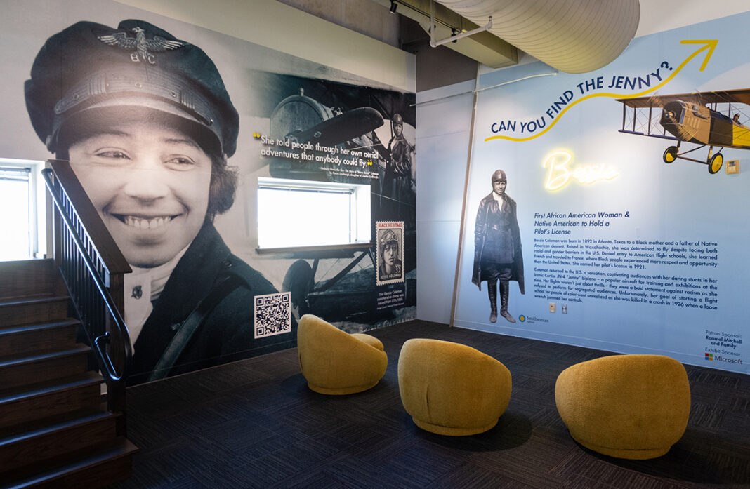 Bessie Coleman Exhibit Photo by George Fiala