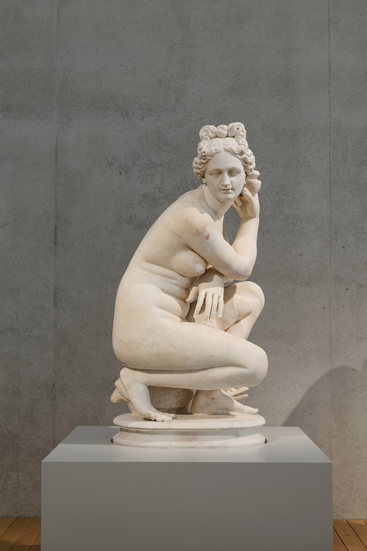 Statue of Crouching Aphrodite - MT 170, © Fondazione Torlonia, Ph Agostino Osio