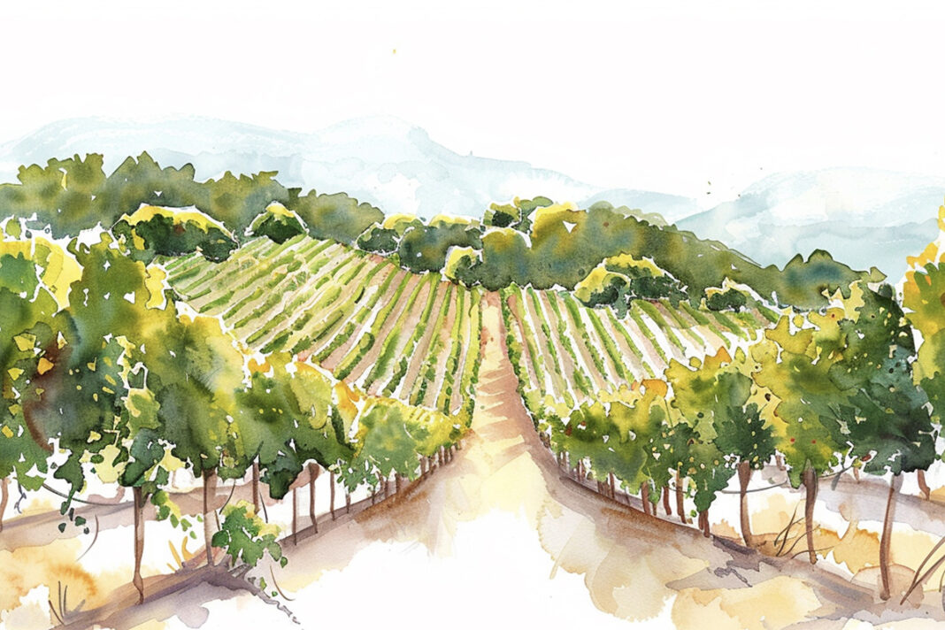 Wine vineyard
