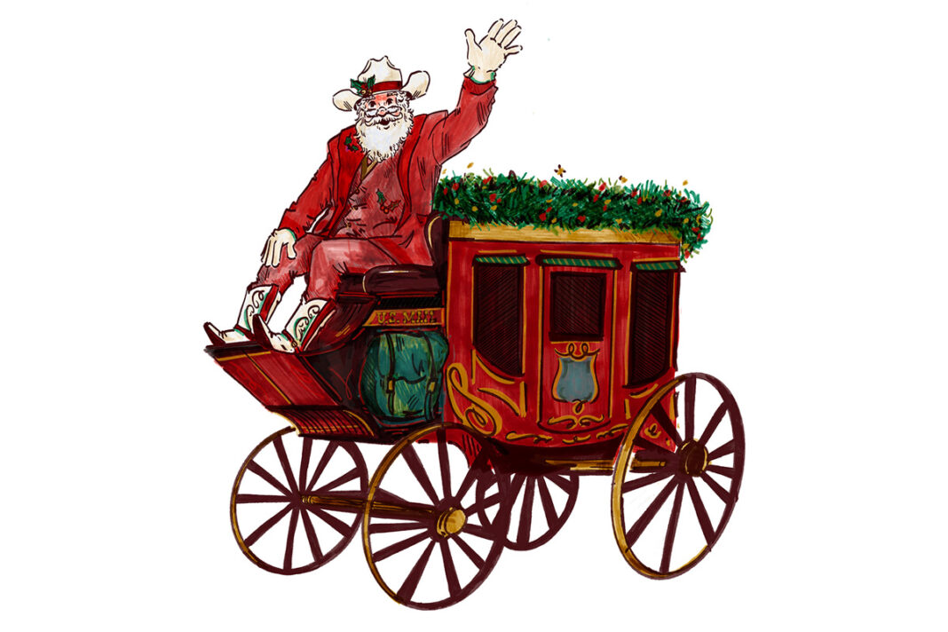 Stagecoach Santa
