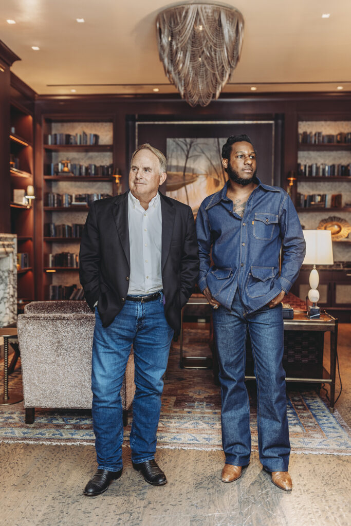 Gary Patterson and Leon Bridges