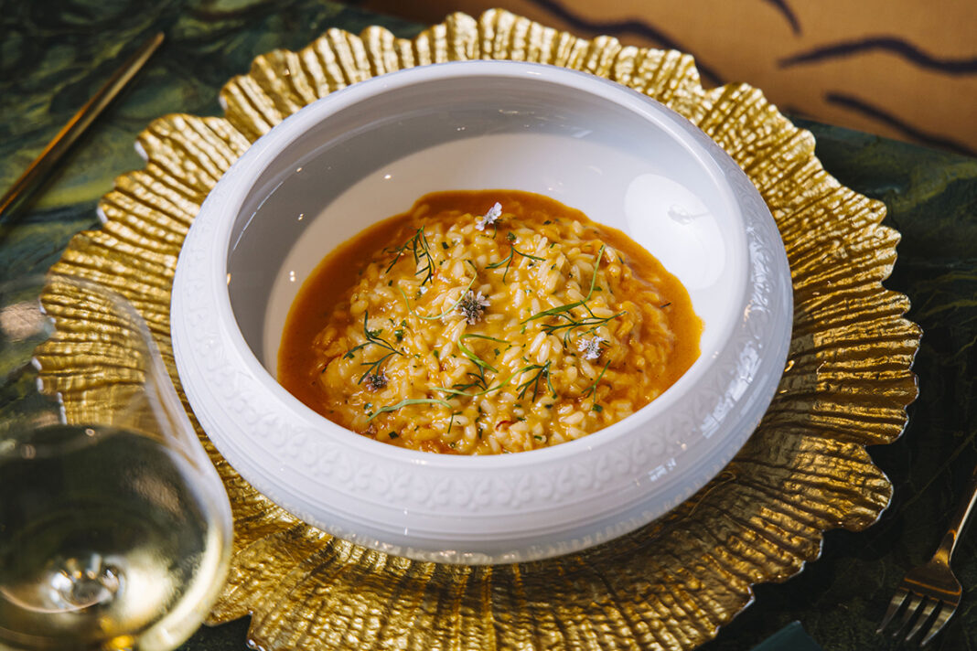 The Mont Shrimp Risotto