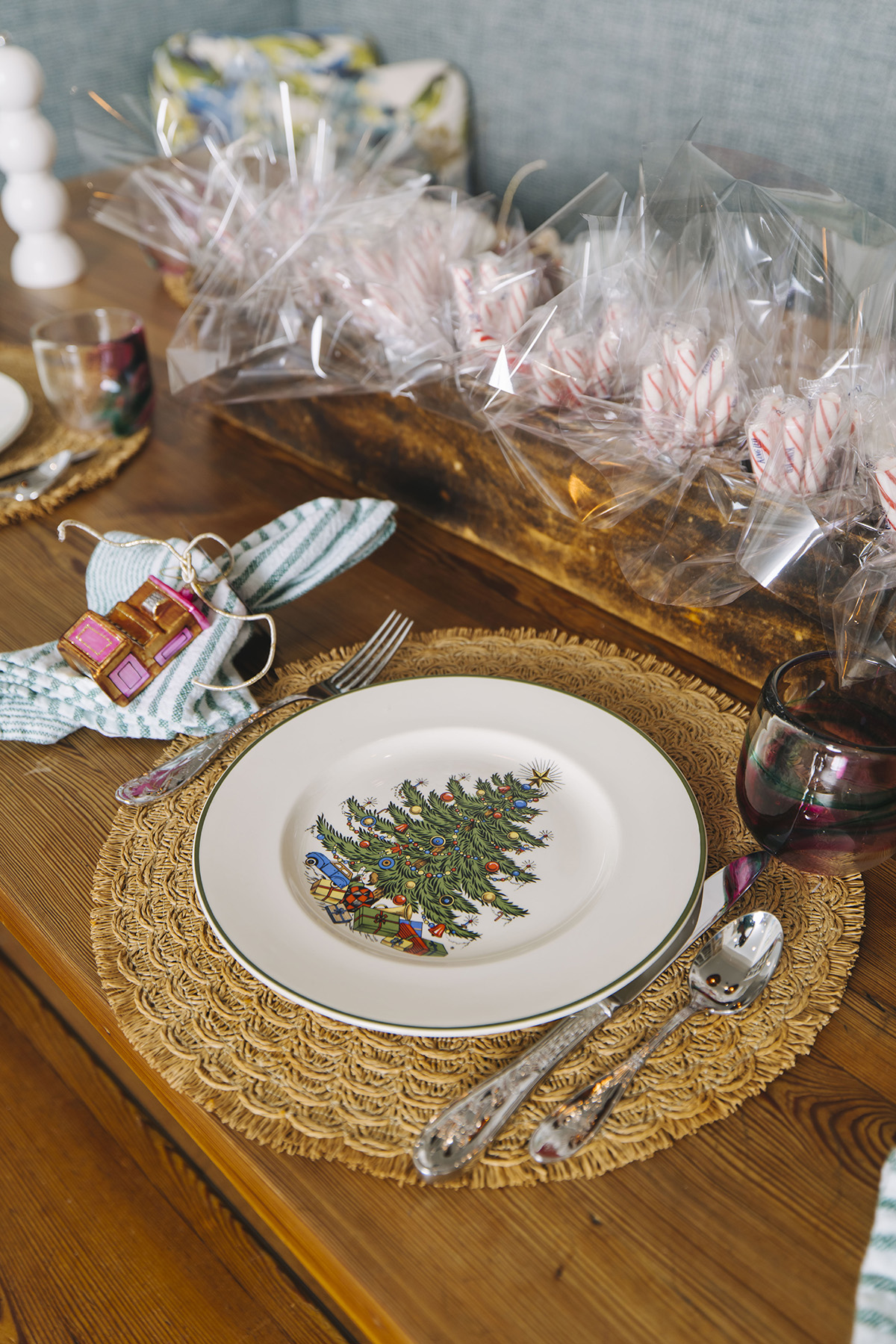 Christmas place settings