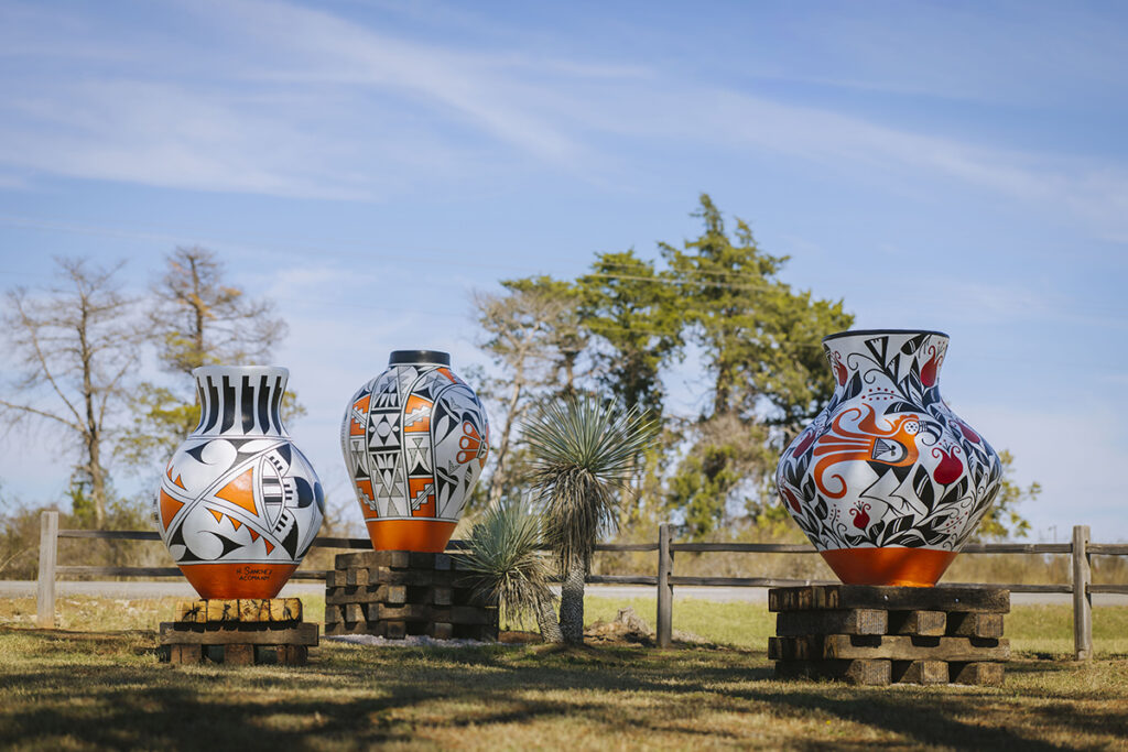 Pots at Big Deal Farms