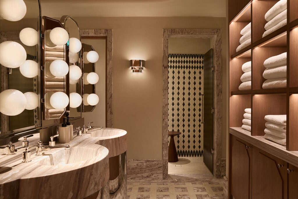 Changing Room at The Newman