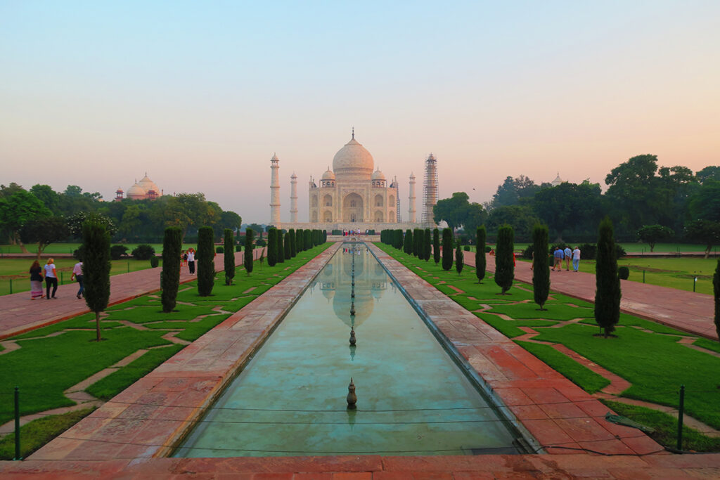 The Taj Mahal, part of TCS World Travel’s new Seven Continents by Private Jet itinerary