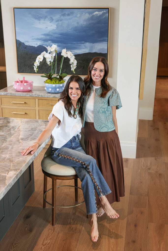 Amanda Peterson (left) and Kathleen Fraser (right)