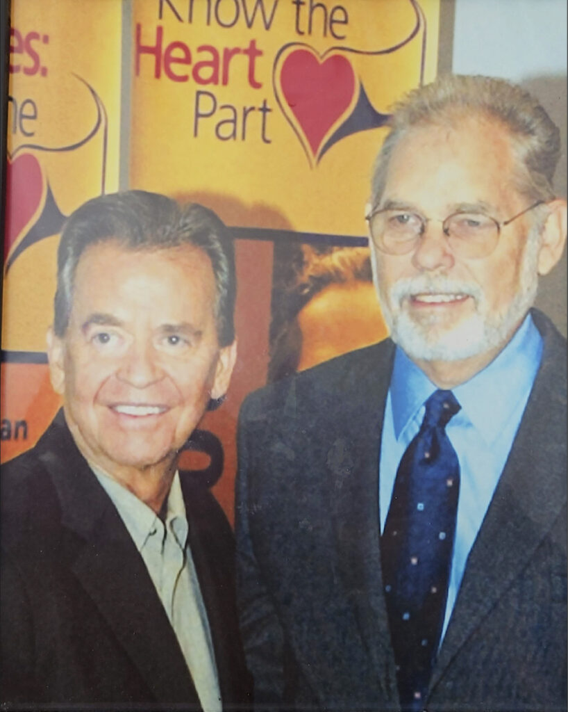 Mayor William D. Tate with Dick Clark