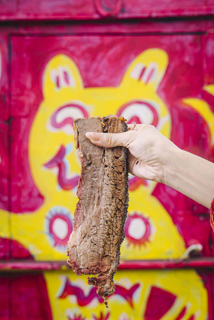 Brisket at Goldee's