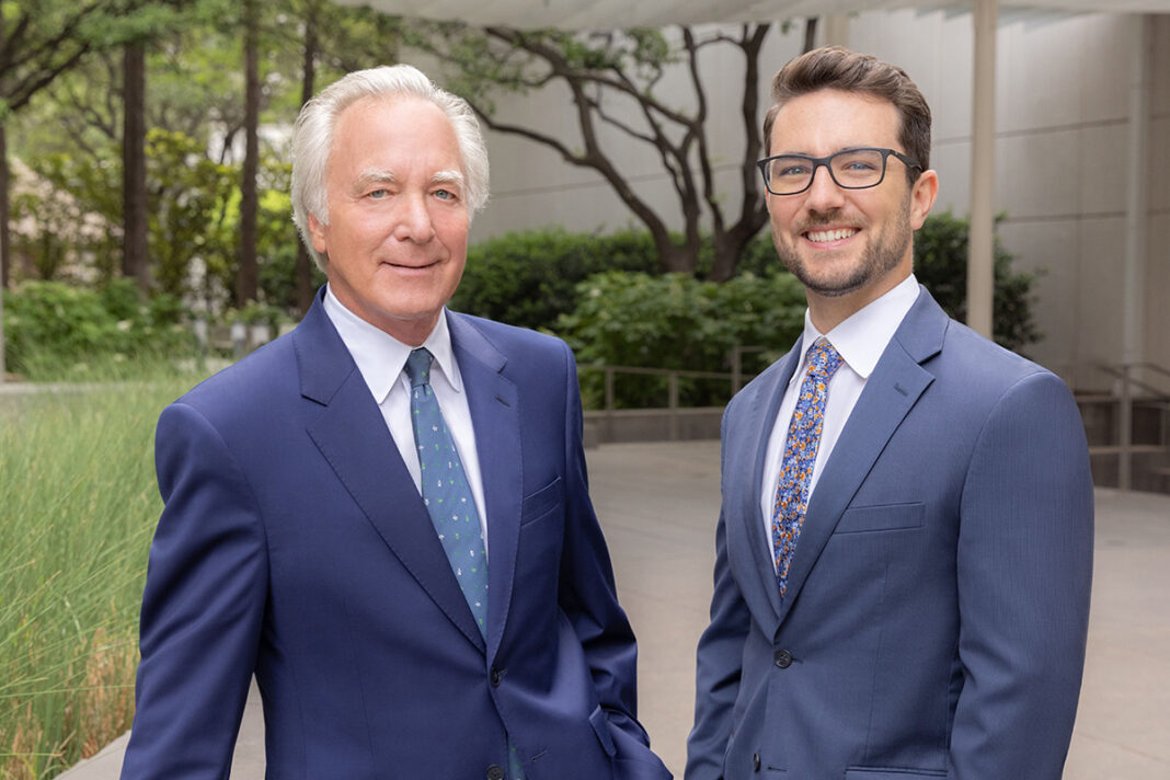 Attorneys John Jose and Dillon Vaughn