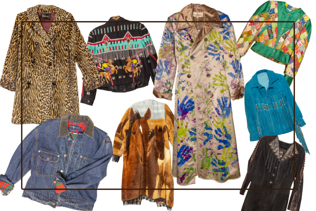 Vintage clothing pieces from IOTA