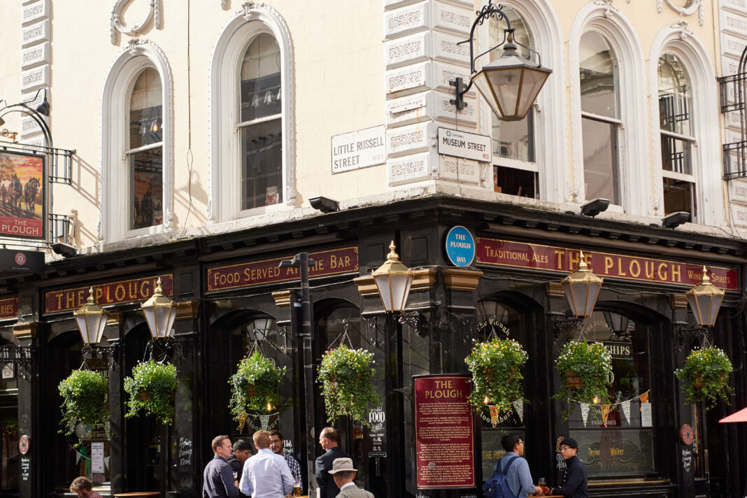 A corner in Bloomsbury London